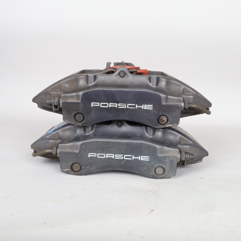 1997-2012 Porsche Boxster Cayman Rear Brake Calipers Brembo Set Black OEM Used