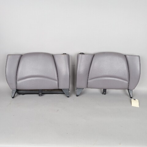 1995-1998 Porsche 911 993 Coupe Rear Seat Backrest Pair Grey OEM Used