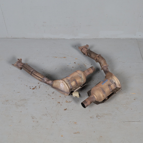 2000-2004 Porsche Boxster 986 Exhaust Manifold Downpipe Pair OEM Used