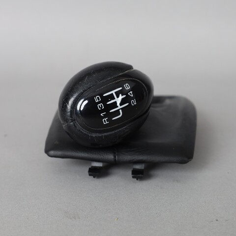 2000-2004 Porsche 911 Boxster 6 Speed Shift Knob Black 99655265501 OEM Used