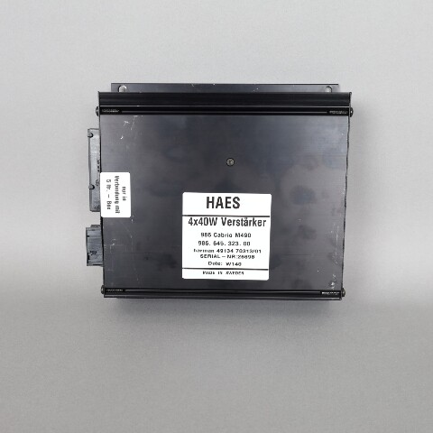2001-2002 Porsche Boxster 986 Radio Amplifier HAES 98664532300 OEM Used