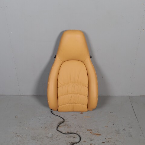 1995-1998 Porsche 911 993 Front Seat Upper Backrest Beige Leather OEM Used