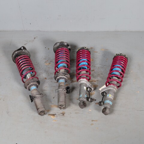 1995-1998 Porsche 911 993 Bilstein Coilover Strut Shock Set Front Rear OEM Used