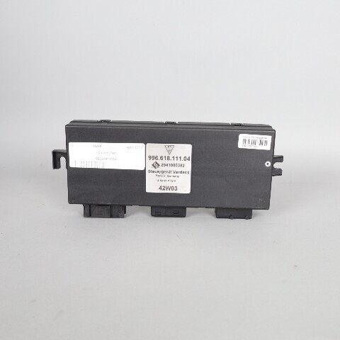 2002-2004 Porsche 911 996 Convertible Top Module 99661811104 OEM Used