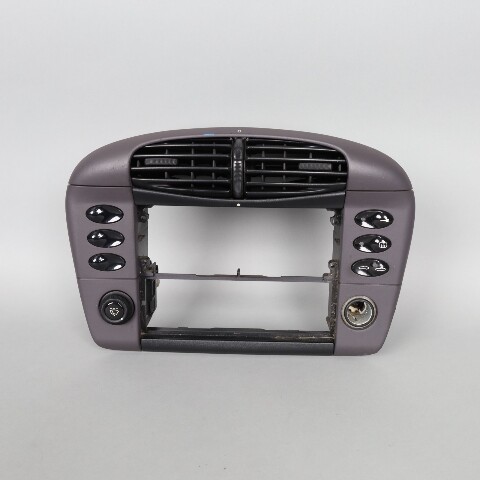 99-01 Porsche 911 996 Center Dash Air Vent Bezel Grey Single Din OEM Used