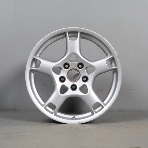 2005-2008 Porsche Boxster Cayman 987 Rear Wheel 19 X 9.5 Rim Lobster BENT AS IS