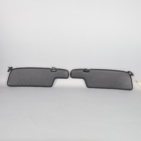 1990-1998 Porsche 911 993 Coupe Sun Visor Set Pair Right Left Black OEM