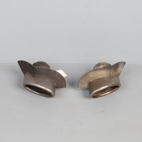 1995-1998 Porsche 911 993 Exhaust Muffler Tip Pair Right / Left 99311125102 OEM