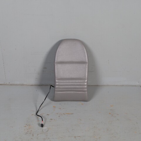 1999-2004 Porsche 911 Boxster Front Seat Backrest Cushion Graphite Grey OEM Used