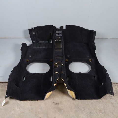 1999-2004 Porsche 911 996 Convertible Floor Carpet Black 99655101104 OEM Used