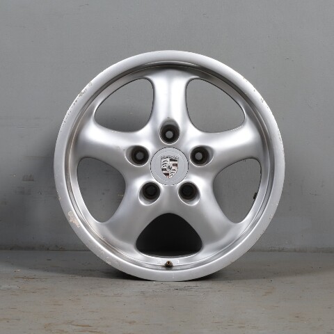 1995-1998 Porsche 911 993 Rear Wheel 17 X 9 Cup Rim 99336212800 OEM Used