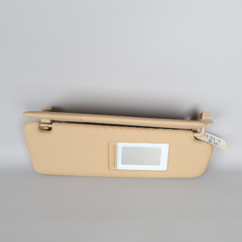 2011-2018 Porsche Cayenne 958 Right Sunvisor Cognac Leatherette OEM