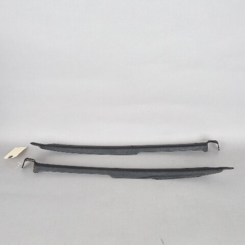 1990-1998 Porsche 911 964 993 Coupe Quarter Window Trim Pair Black OEM Used