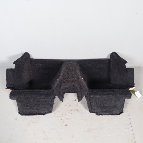1999-2004 Porsche 911 996 Convertible Rear Seat Carpet Black OEM Used