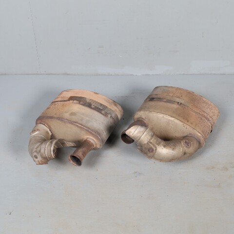 1995-1998 Porsche 911 993 Exhaust Muffler Right Left Pair 99311104504 OEM Used