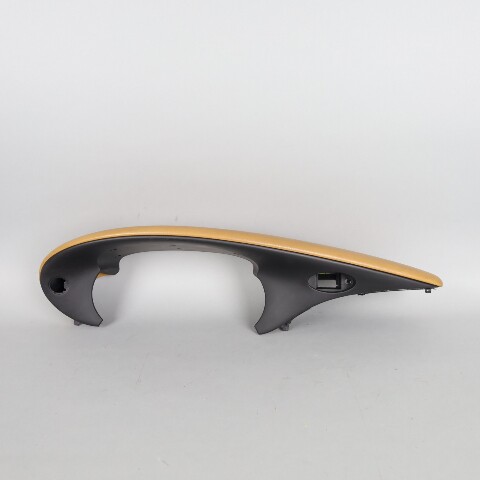 2000-2004 Porsche Boxster 986 Speedometer Cover Trim Leatherette Beige OEM Used