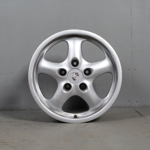 1995-1998 Porsche 911 993 Rear Wheel 17 X 9 Cup Rim 99336212800 OEM Used