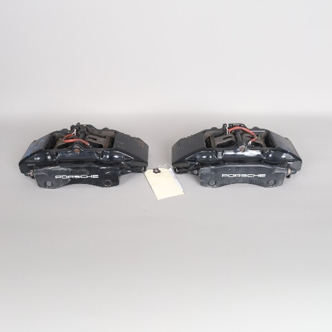 1999-2012 Porsche 911 996 Rear Brake Calipers Brembo Set Pair Black OEM