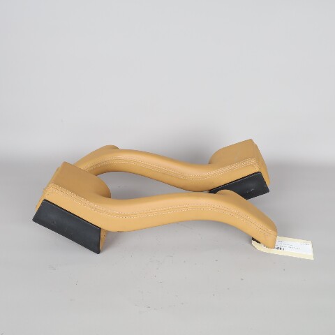 1995-1998 Porsche 911 993 Door Grab Pull Beige Leather Pair OEM Used