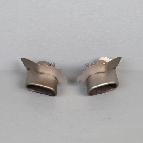 1995-1998 Porsche 911 993 Exhaust Muffler Tip Right Left Pair Set OEM