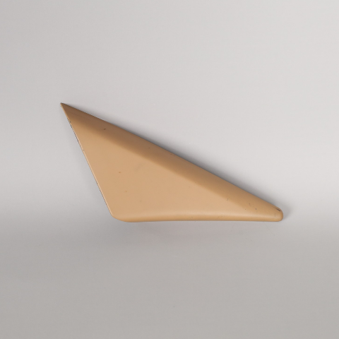 2005-2012 Porsche 911 Boxster Cayman Right Mirror Triangle Cover Beige OEM