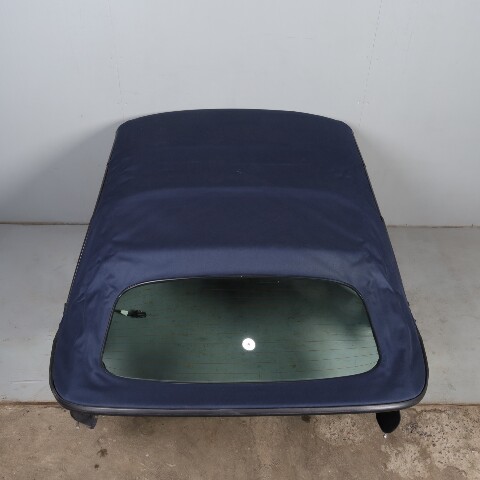 2002-2004 Porsche 911 996 Convertible Top Canvas Frame Metropole Blue OEM