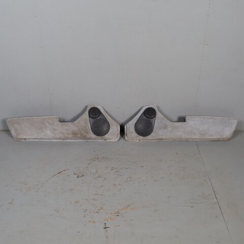 1995-1998 Porsche 911 993 Door Panel Pocket Pair M490 Sound Grey OEM Used NOTE