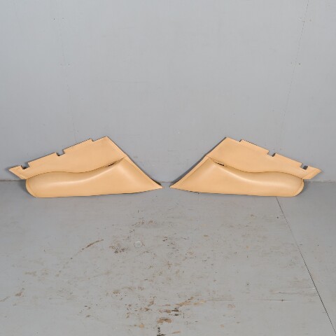 1995-1998 Porsche 911 993 Coupe Rear Quarter Trim Panels Pair Beige OEM Used