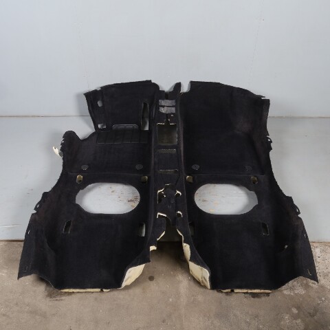 1999-2004 Porsche 911 996 Convertible Floor Carpet Black 99655101104 OEM Used