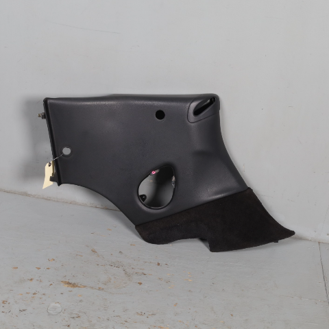 1999-2004 Porsche 911 996 Convertible Left Quarter Trim Panel Black OEM Used