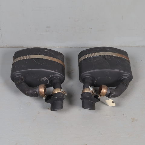 1995-1998 Porsche 911 993 Exhaust Muffler Right Left Pair Fister Bypass OEM Used