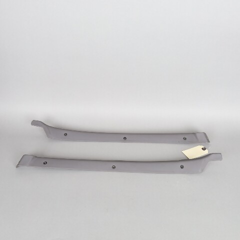 1990-1998 Porsche 911 964 993 Coupe Quarter Window Trim Pair Grey OEM Used