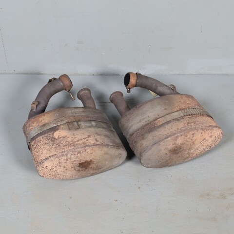 1995-1998 Porsche 911 993 Exhaust Muffler Right Left Pair 99311104504 OEM Used