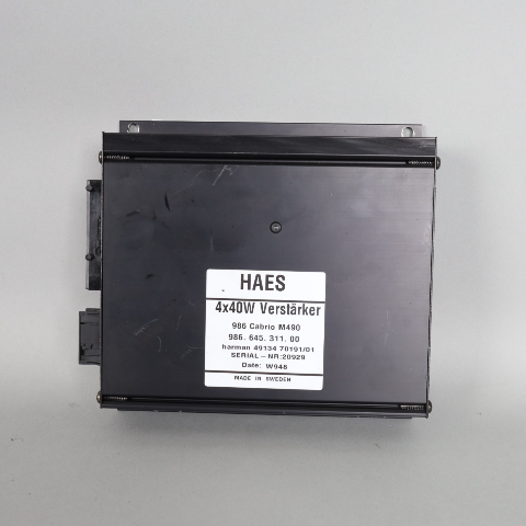 1999-2000 Porsche Boxster 986 Amplifier Amp HAES 98664531100 OEM Used
