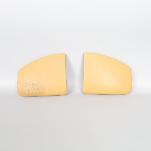 1999-2004 Porsche 911 Boxster Front Console Trim Cover Pair Beige OEM