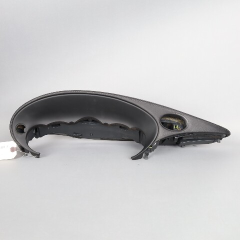 2002-2004 Porsche 911 996 Speedometer Cover Trim Leather Black OEM Used