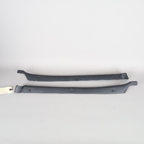 1990-1998 Porsche 911 964 993 Coupe Quarter Window Trim Pair Black OEM Used