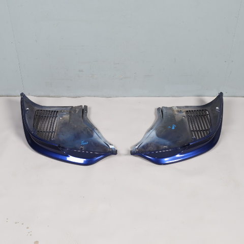 95-98 Porsche 911 993 RS Front Bumper Splitters Right Left Pair 99350552102 OEM