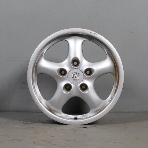 1995-1998 Porsche 911 993 Front Wheel 17 X 7 Cup Rim 99336212400 OEM Used