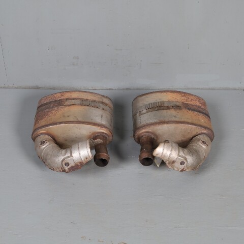 1995-1998 Porsche 911 993 Exhaust Muffler Right Left Pair 99311104511 OEM Used