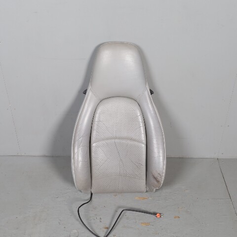 1995-1998 Porsche 911 993 Front Seat Upper Backrest Marble Grey OEM Used