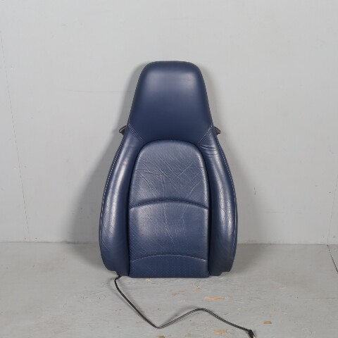 1995-1998 Porsche 911 993 Front Seat Upper Backrest Midnight Blue OEM Used