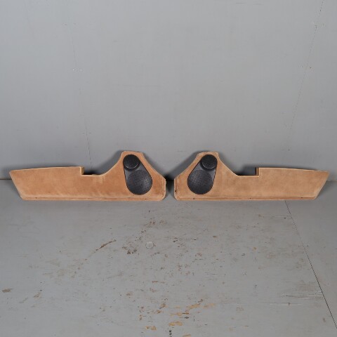 1995-1998 Porsche 911 993 Door Panel Pocket Pair M490 Sound Beige OEM NOTE