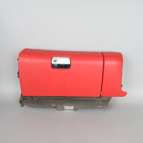 2008-2012 Porsche 911 997 Boxster Cayman 987 Glove Box Leather Red OEM NOTE