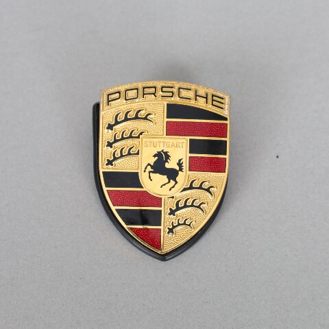Porsche 911 Boxster Cayenne Hood Emblem Crest Badge 99655921100 OEM Used