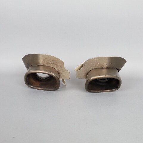 1995-1998 Porsche 911 993 Exhaust Muffler Tip Right Left Pair Set OEM Used