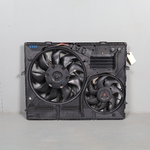 2003-2010 Porsche Cayenne Radiator Fan With Shroud 3.2 4.5 4.8 OEM Used