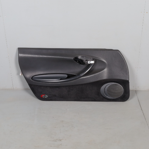 1997-1999 Porsche Boxster 986 Left  Door Panel Leatherette Black OEM Used