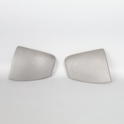 1999-2004 Porsche 911 Boxster Console Trim Pair Grey Leather OEM Used