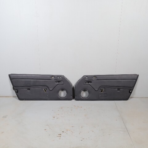 1995-1998 Porsche 911 993 Door Panels Pair Set Left Right Black OEM